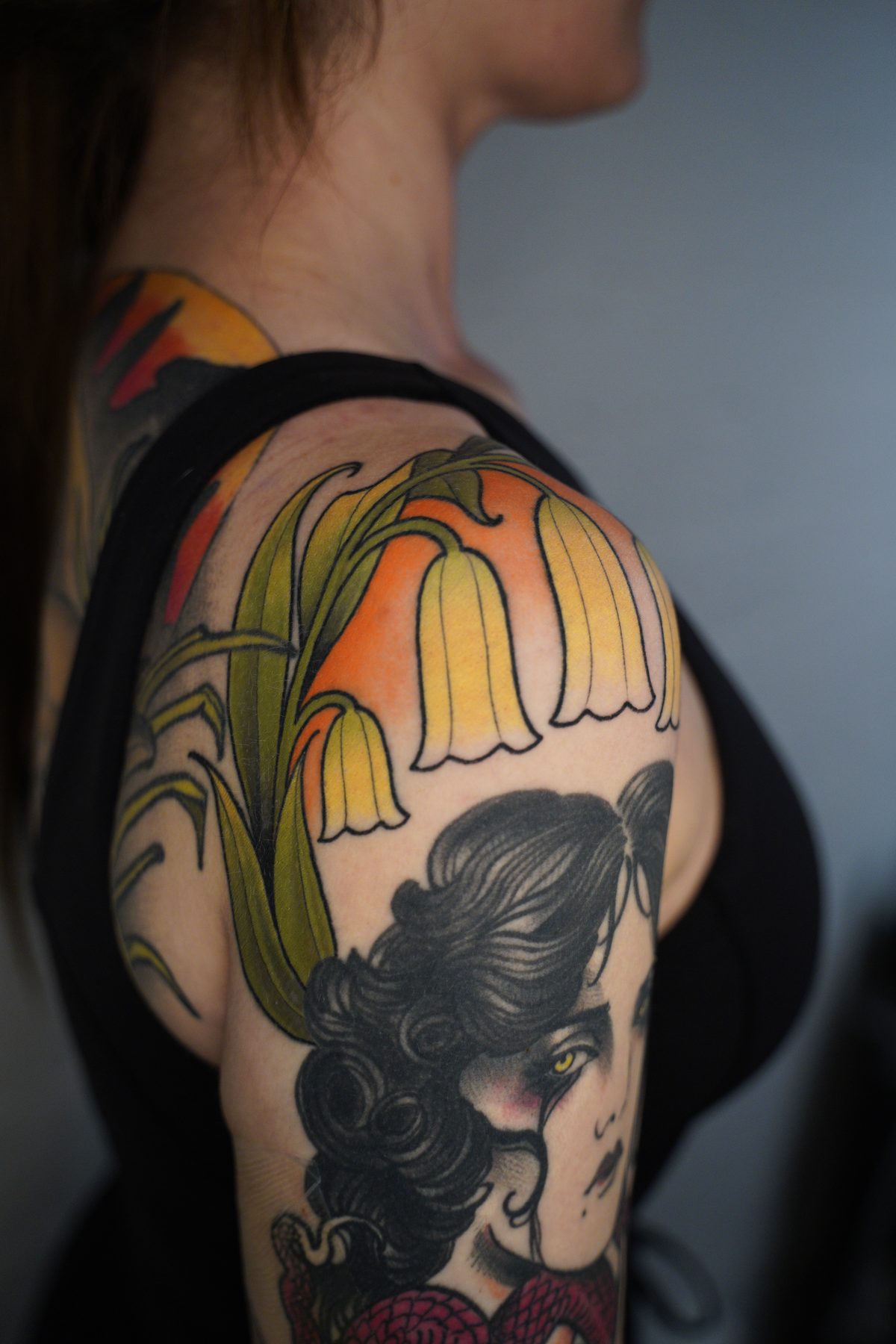 Bellflower Portrait Sleeve