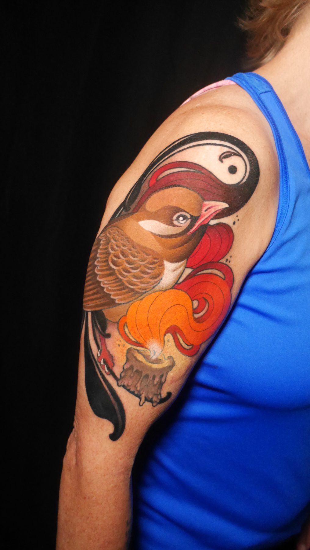 Bird and Candle Arm