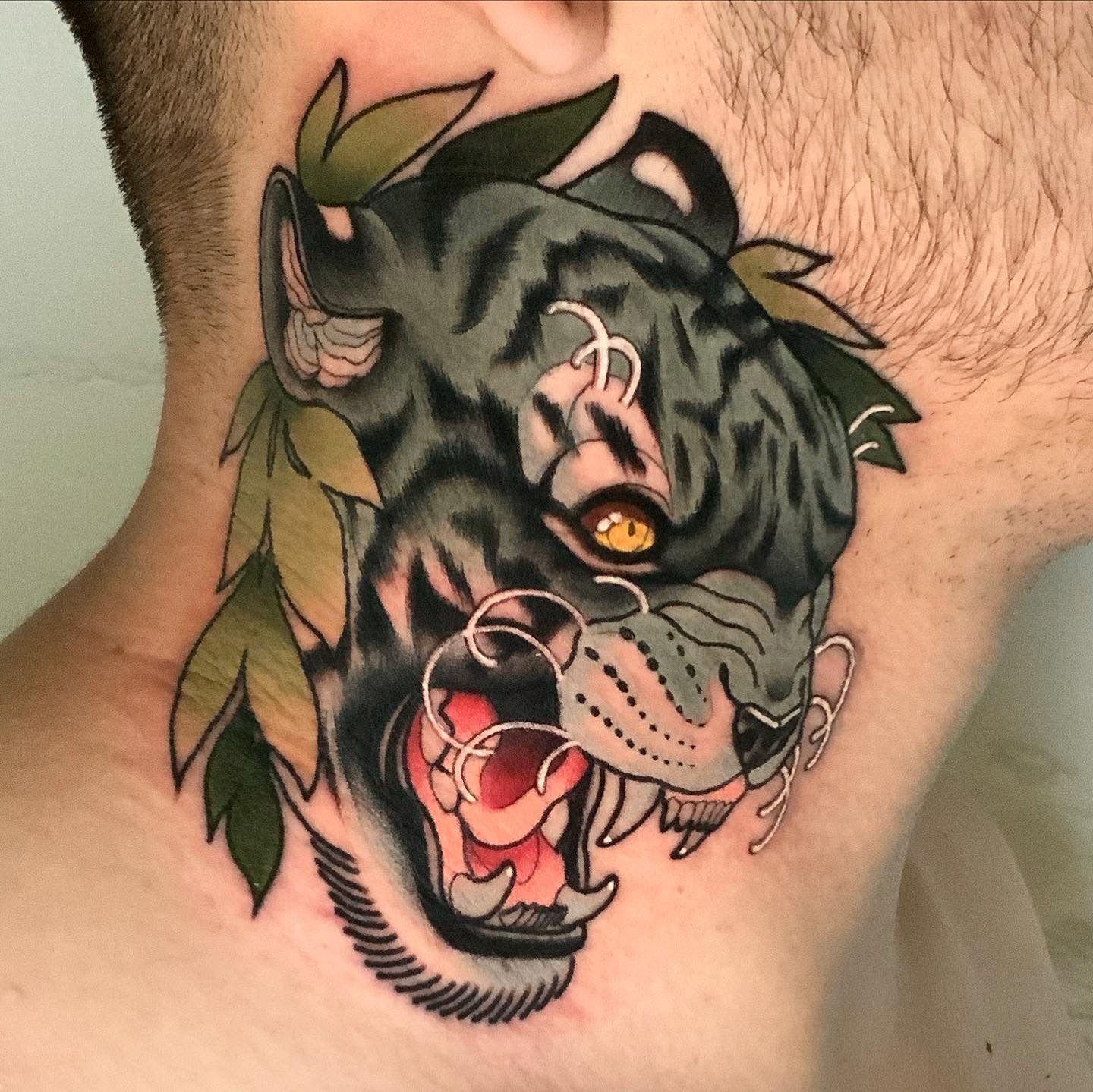 Black Panther Neck Piece