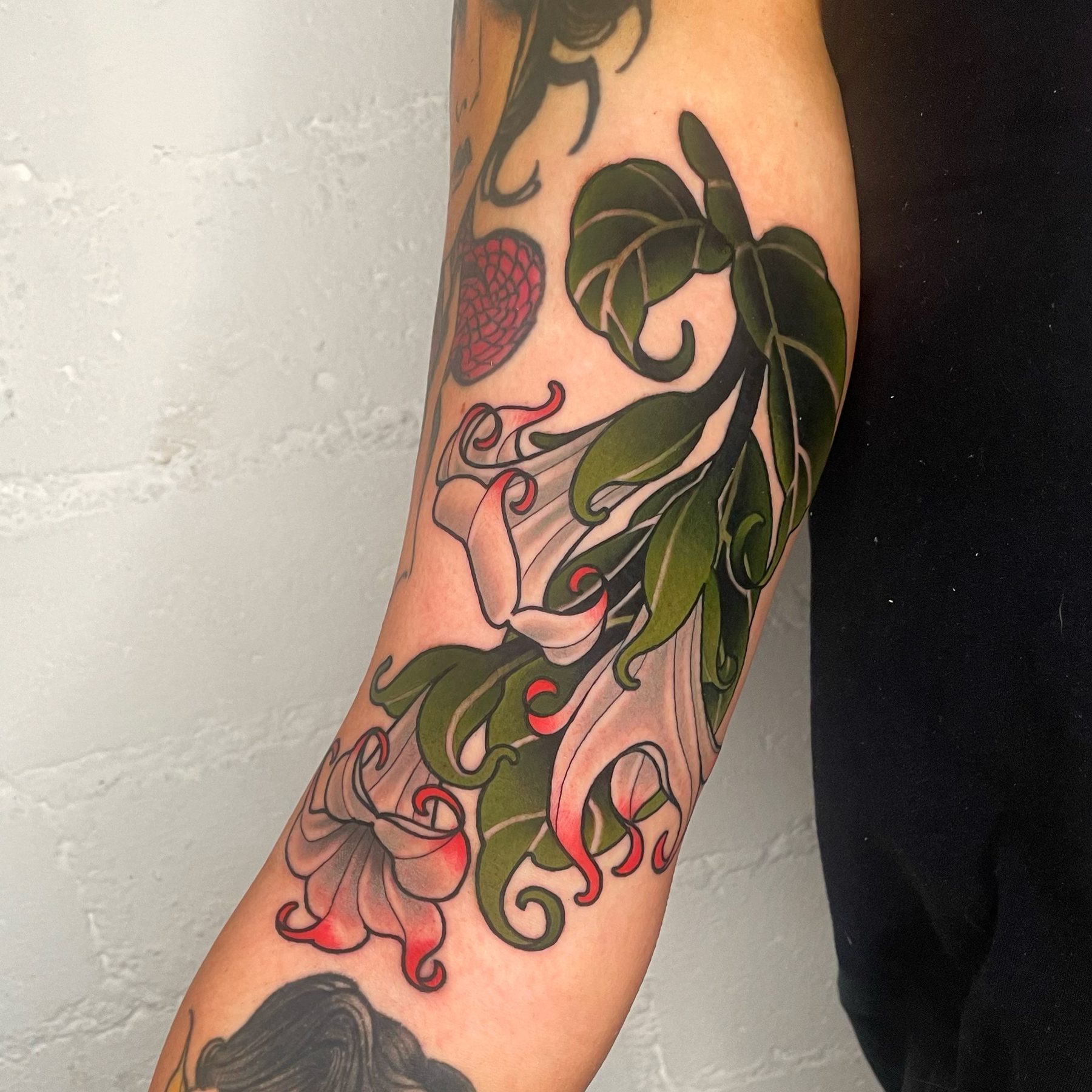 Botanical Leaf Sleeve