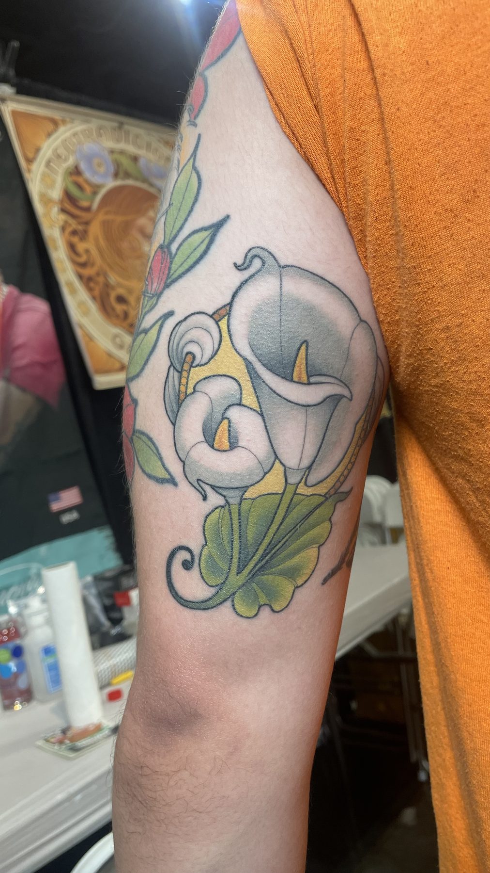Calla Lily Arm Piece