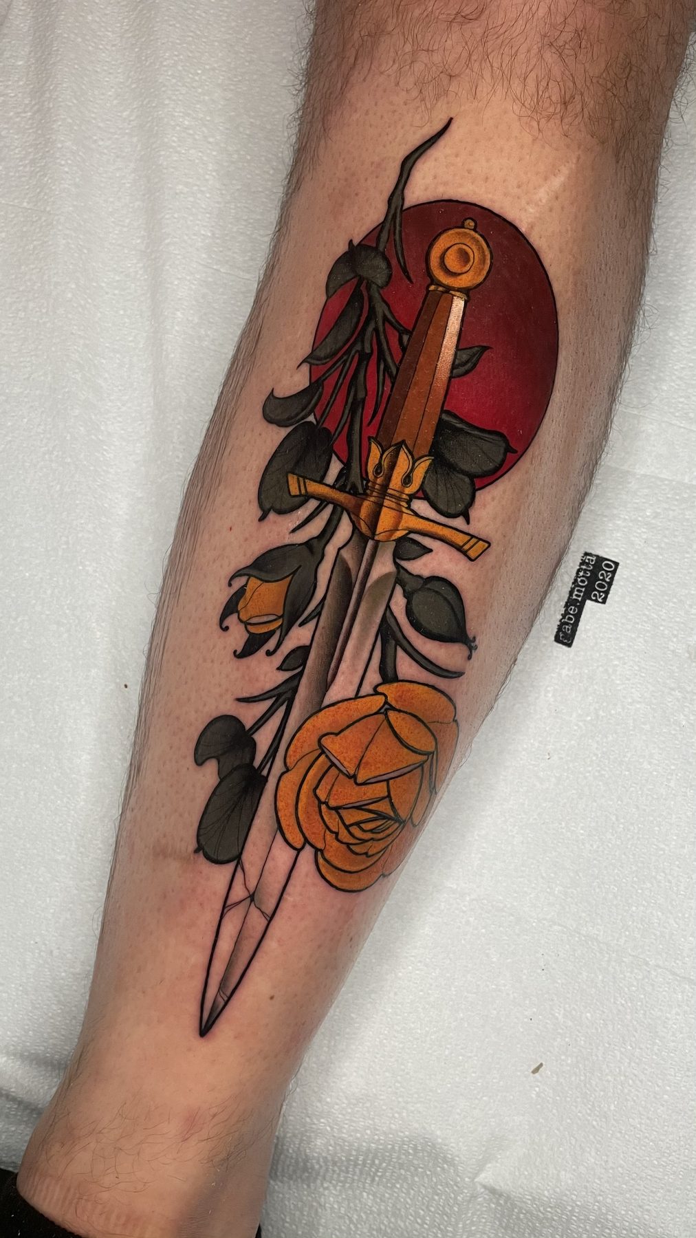 Dagger & Rose Forearm