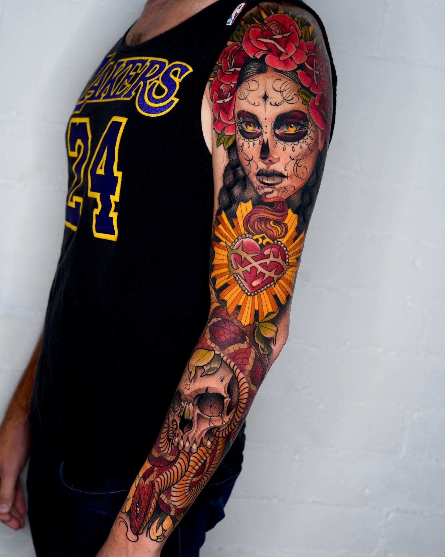 Dia de los Muertos Sleeve