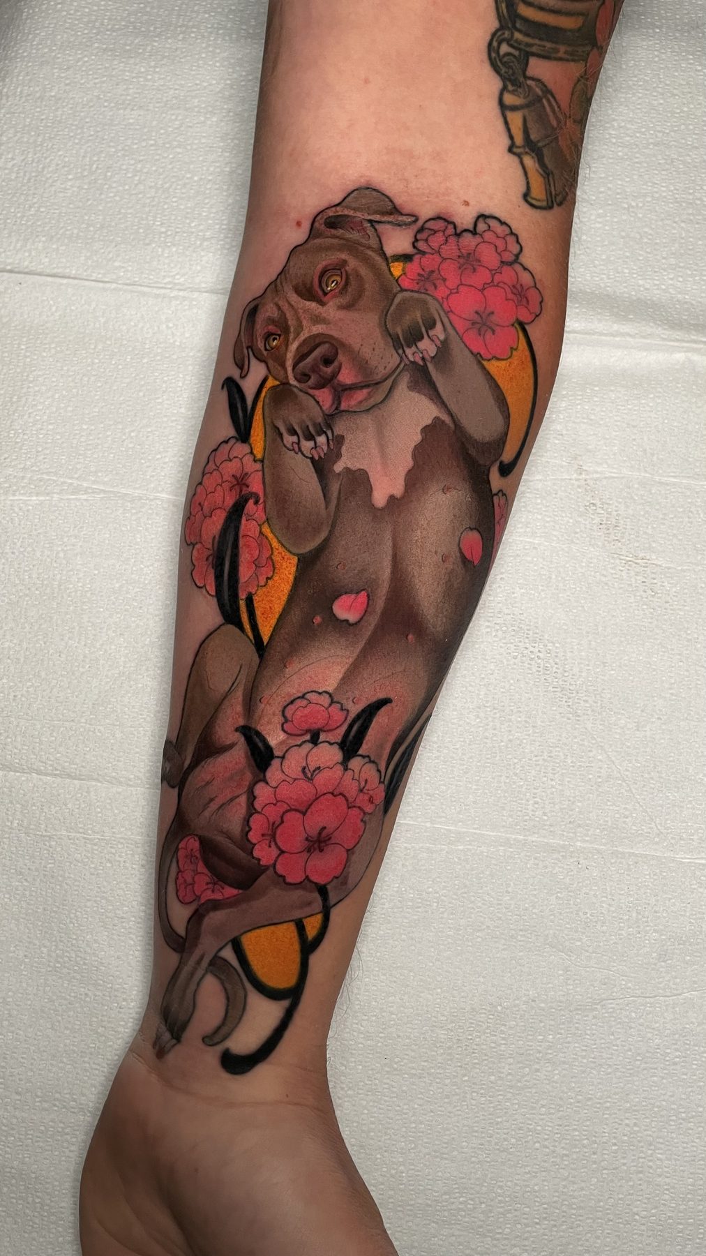 Dog Memorial Piece