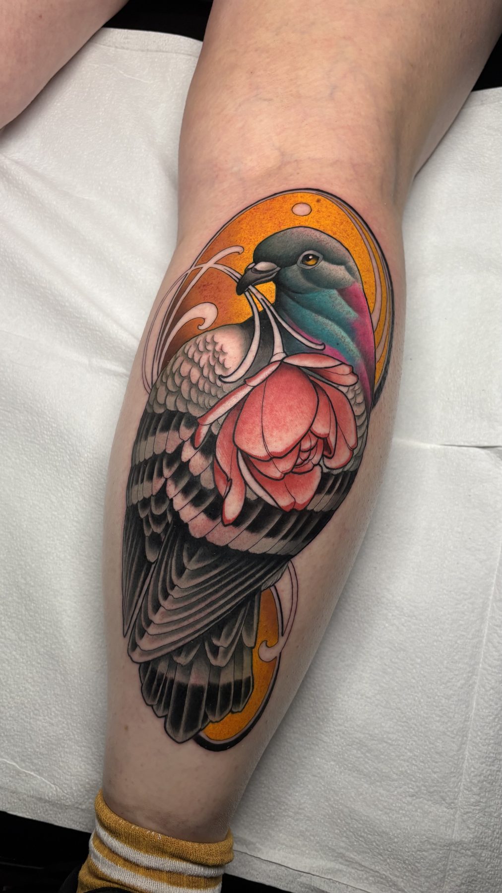 Dove & Rose Medallion