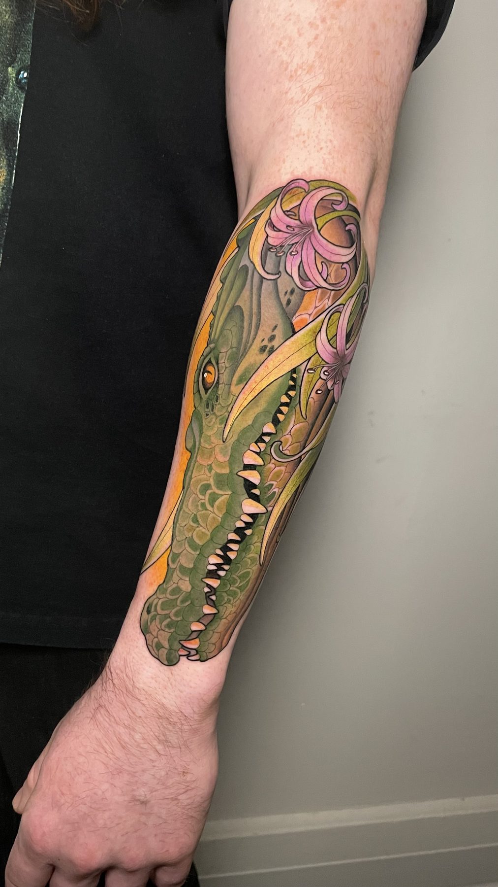 Gator & Blossoms Forearm