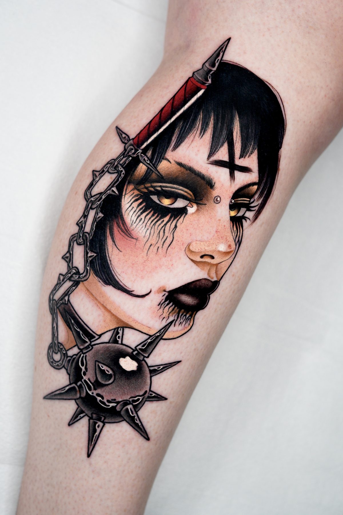 Gothic Flail Portrait