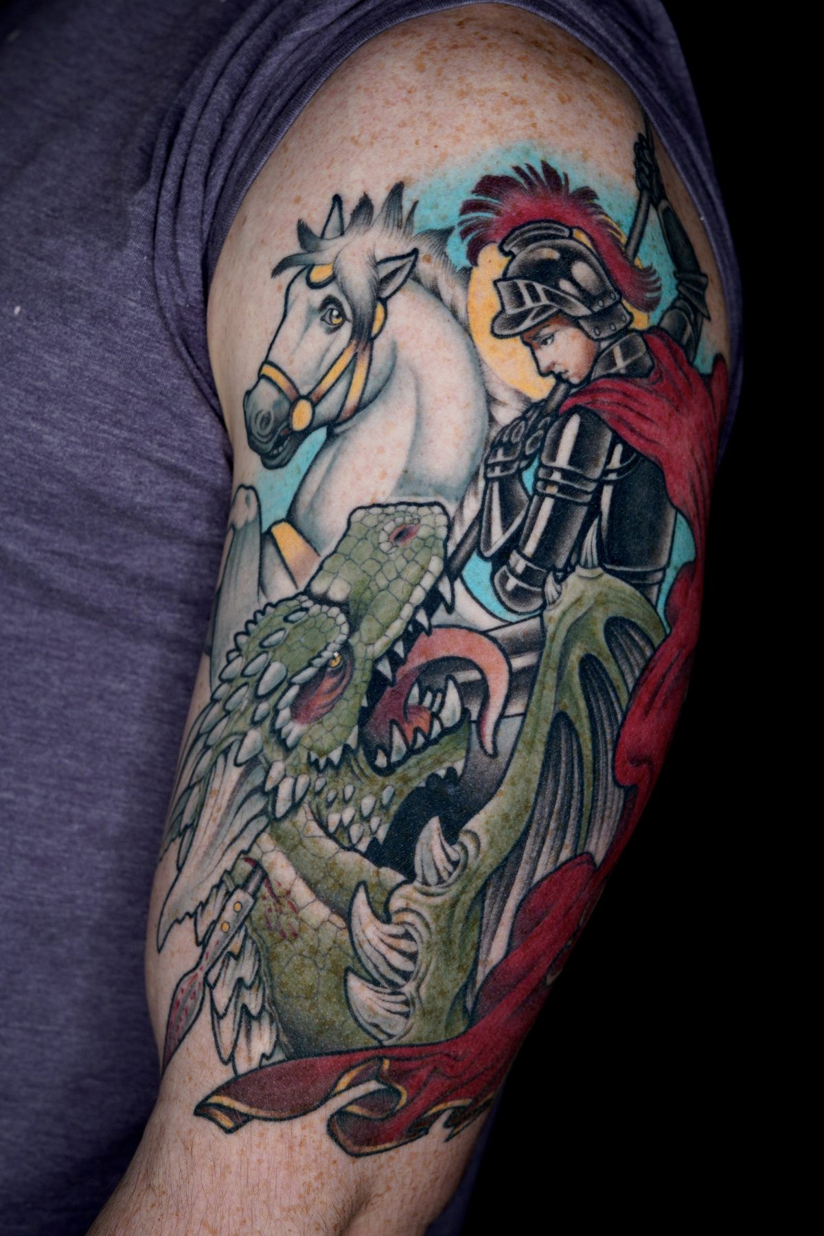 Knight & Dragon Sleeve