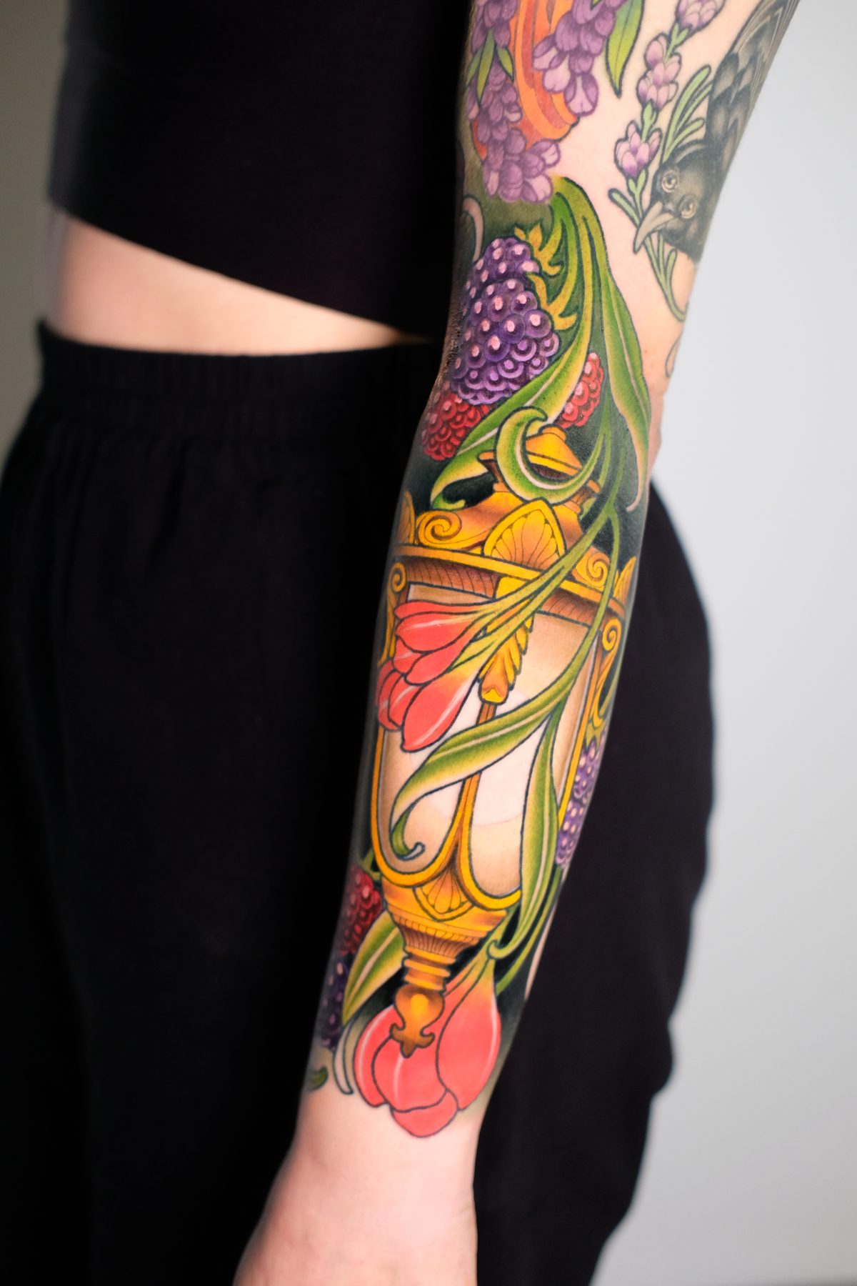 Lantern Forearm Floral