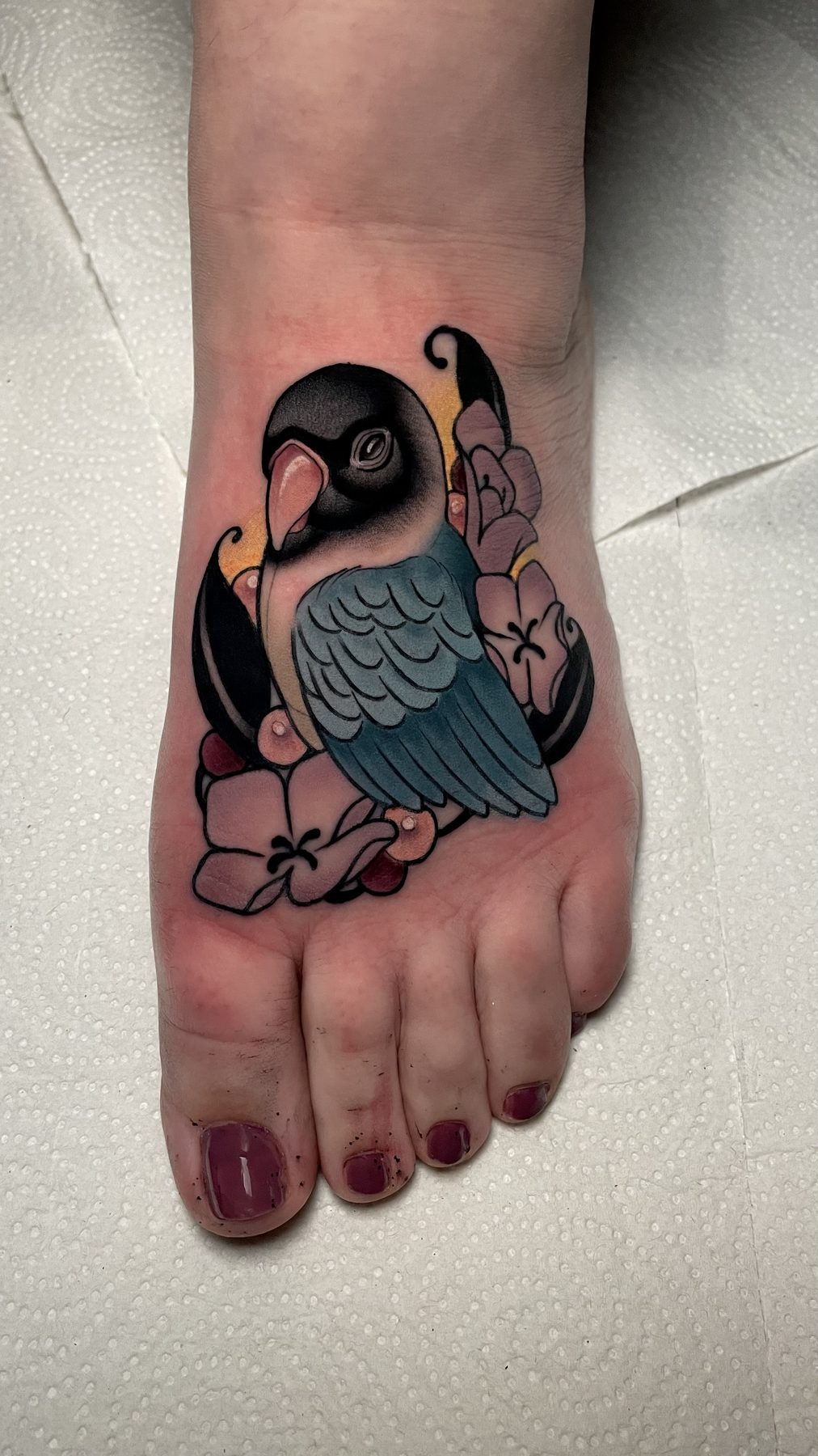 Lovebird Foot Piece