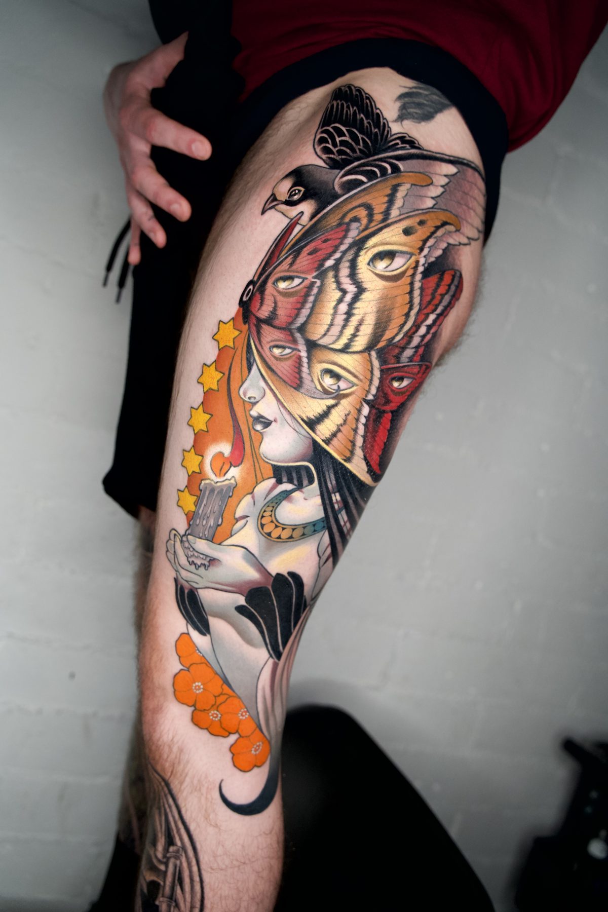 Moth Portrait Sleeve
