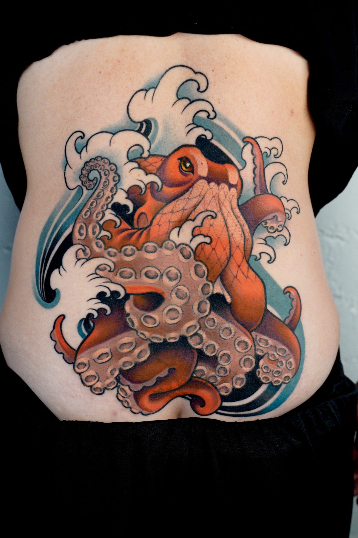 Octopus & Waves