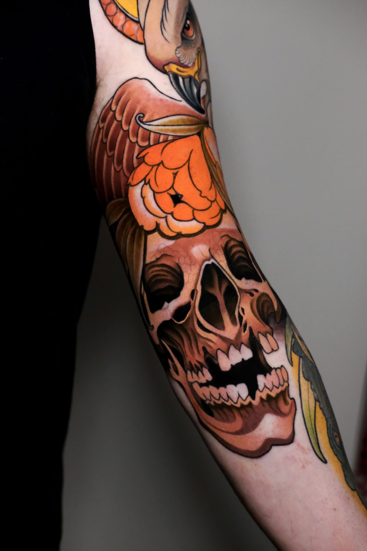 Peony Crown Skull