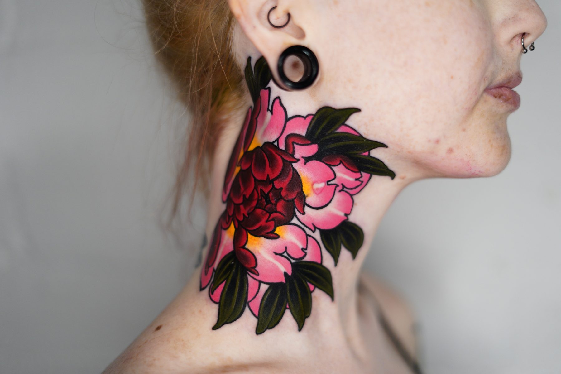 Peony Neck Piece