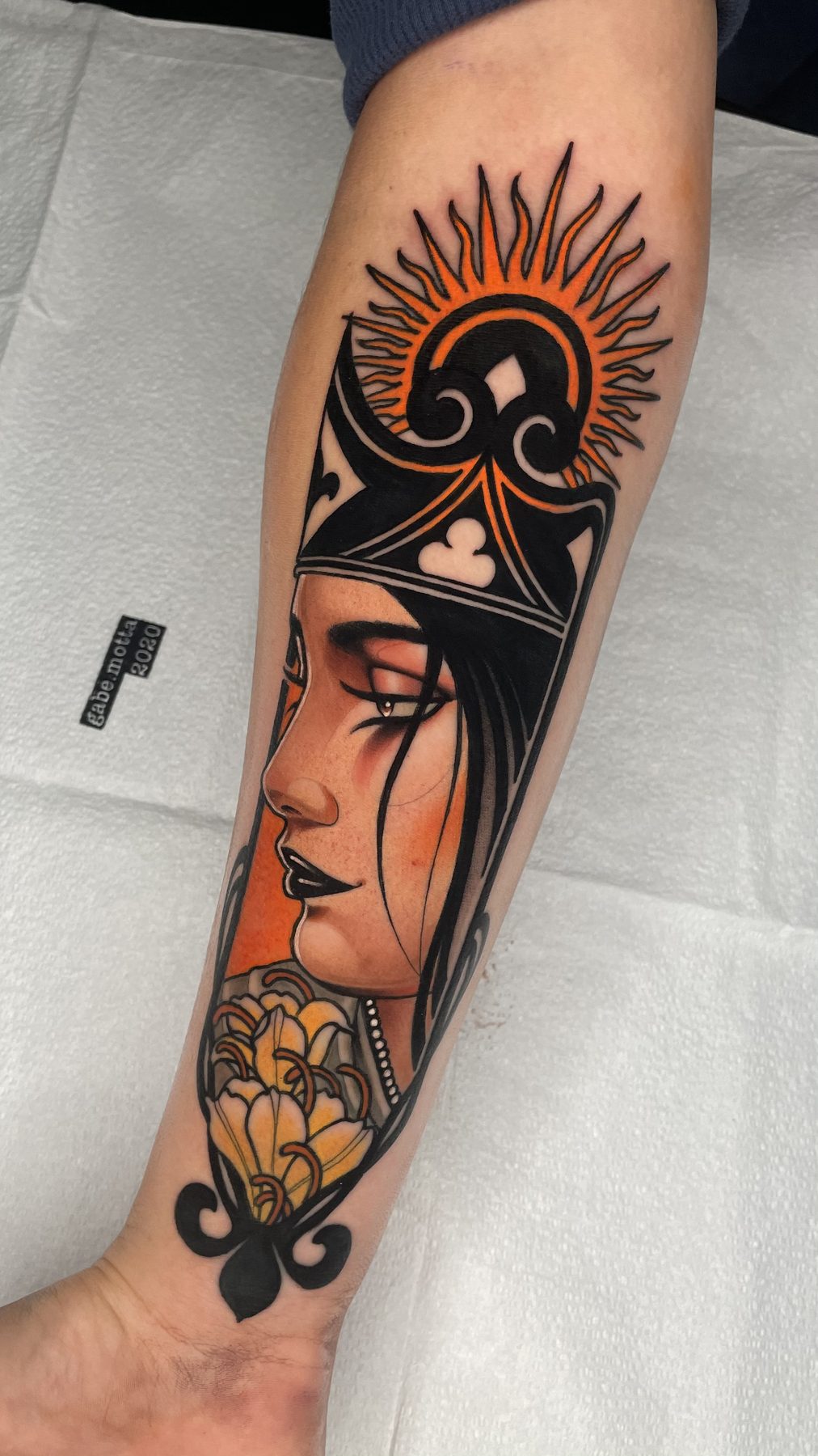 Queen Portrait Forearm