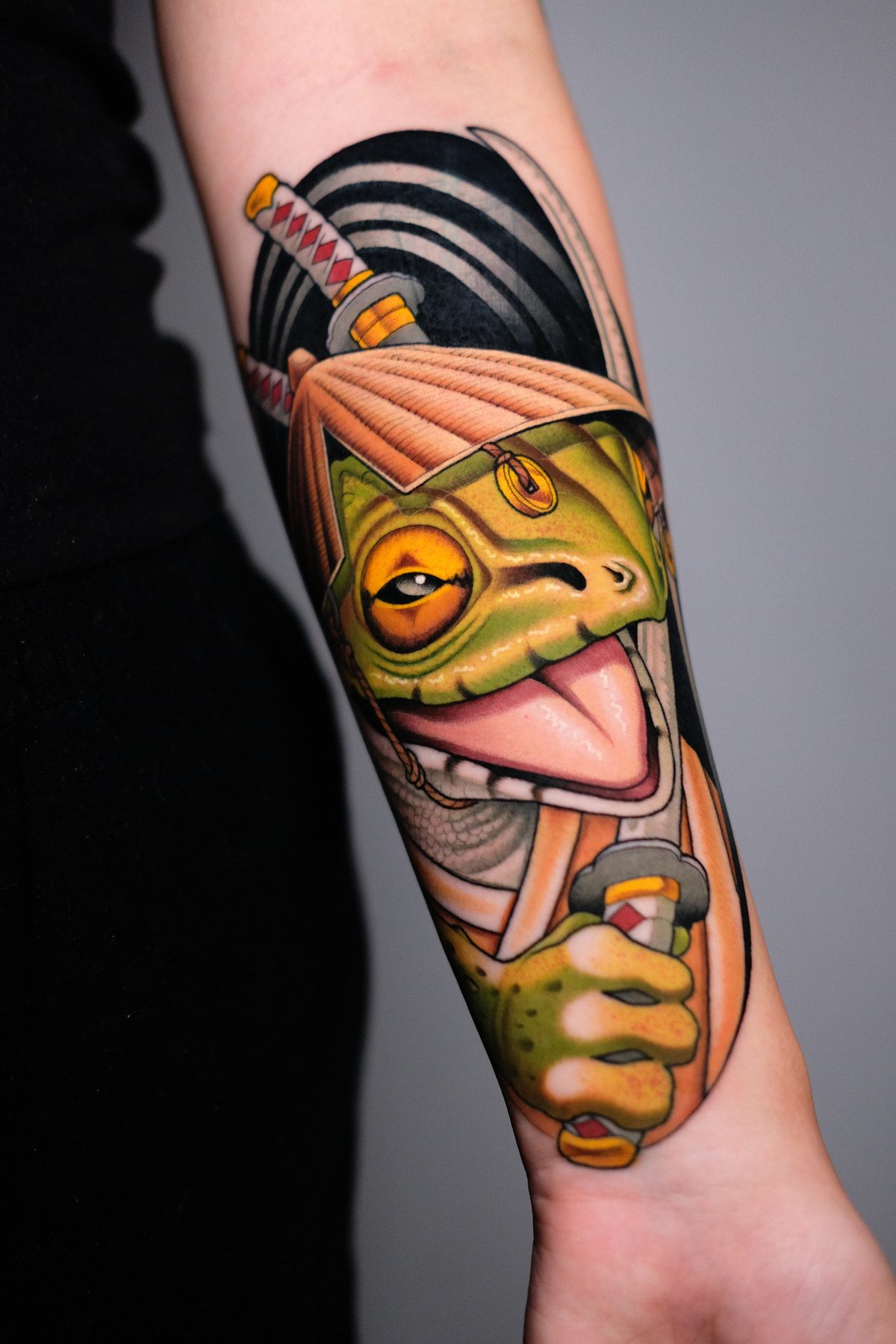 Samurai Frog
