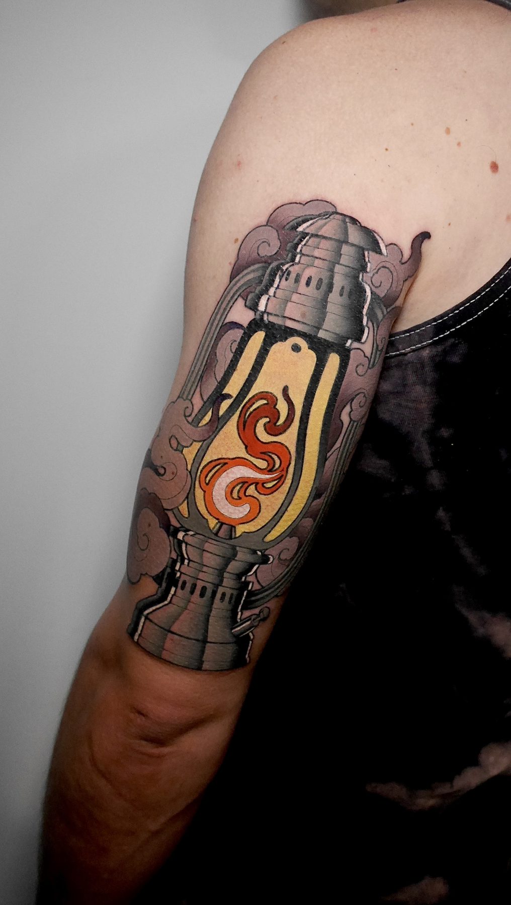 Sepia Lantern Forearm