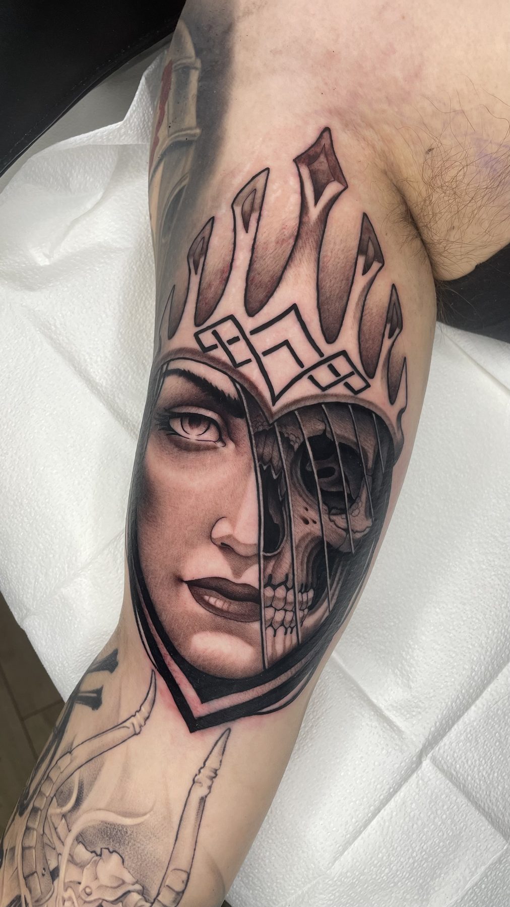 Skull Queen Forearm