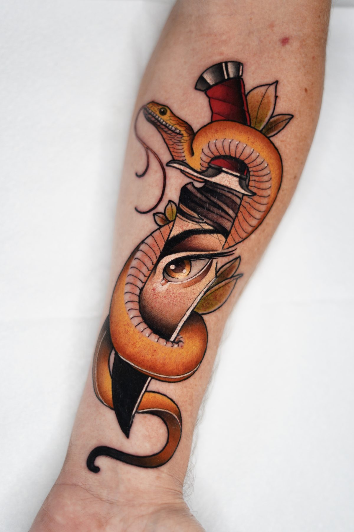 Snake & Dagger Forearm