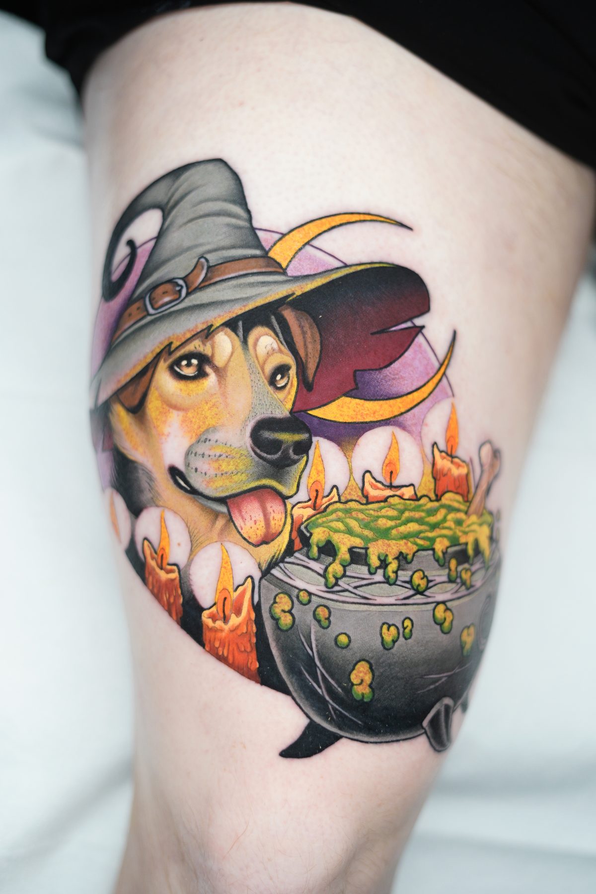 Witch's Dog Thigh Piece